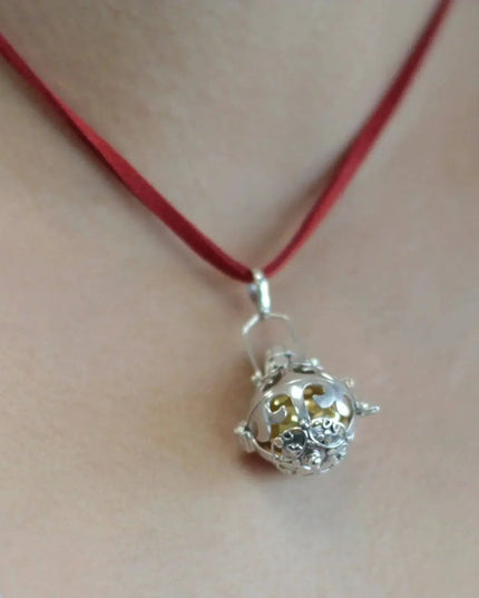 Silver Angel Bell - Magic - 18mm - Bee my Gift