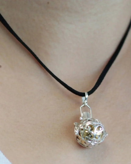 Silver Angel Bell - Night - time - 18mm - Bee my Gift