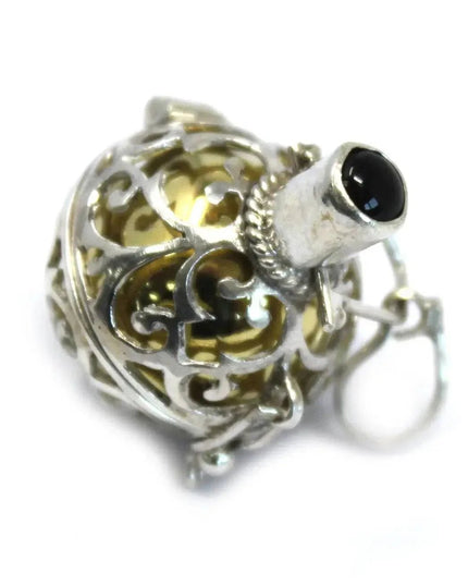 Silver Angel Bell - Night - time - 18mm - Bee my Gift