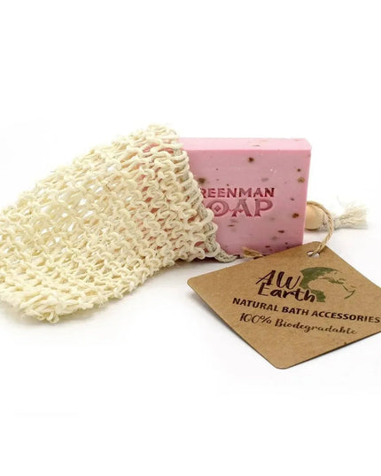 Sisal Soap Bags for Exfoliating and Cleansing - Bee my Gift