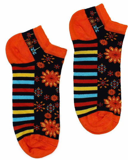 S/M Hop Hare Bamboo Socks Low (36 - 40) - Mandala Flowers - Bee my Gift