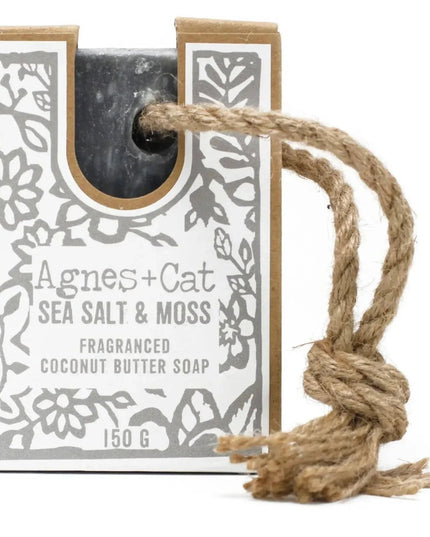 Soap On A Rope - Sea Salt And Moss - Bee my Gift