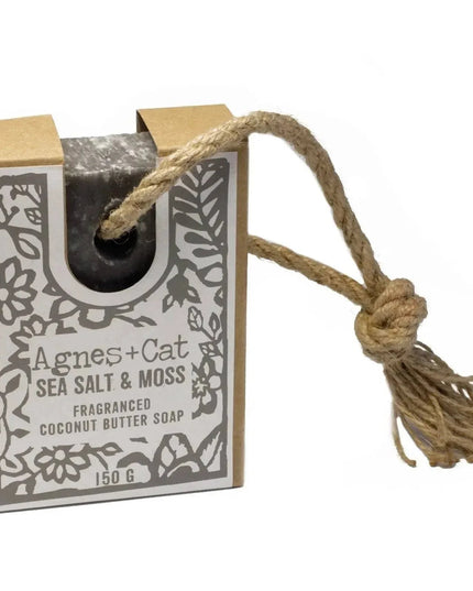 Soap On A Rope - Sea Salt And Moss - Bee my Gift