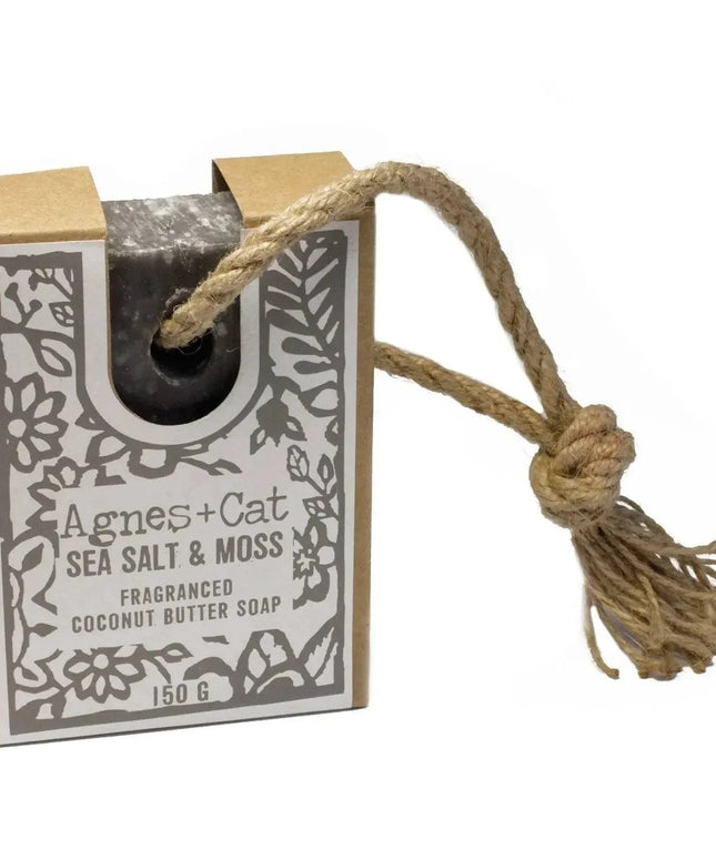 Soap On A Rope - Sea Salt And Moss - Bee my Gift