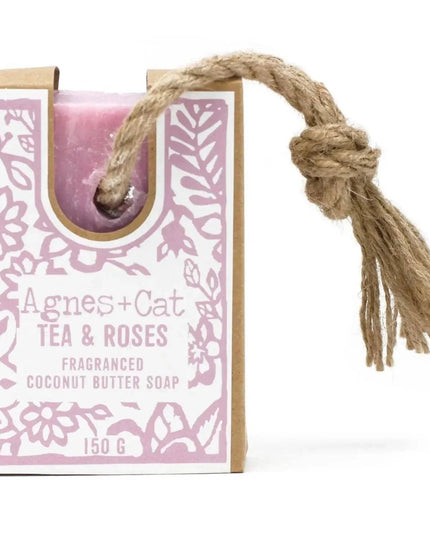 Soap On A Rope - TEA & ROSES - Bee my Gift