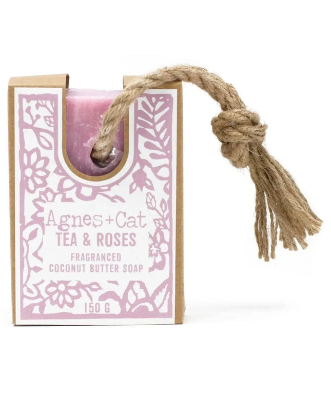 Soap On A Rope - TEA & ROSES - Bee my Gift