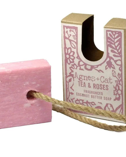 Soap On A Rope - TEA & ROSES - Bee my Gift
