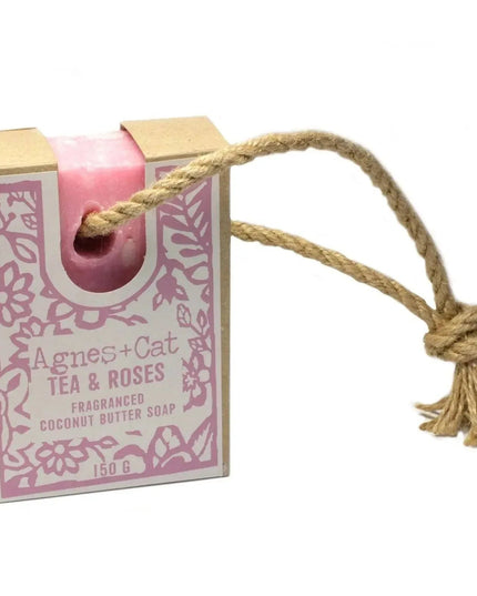Soap On A Rope - TEA & ROSES - Bee my Gift