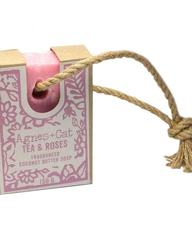 Soap On A Rope - TEA & ROSES - Bee my Gift