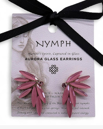 Soft Pink - Vintage Glass - Faries - Earrings - Bee my Gift