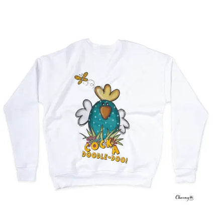 Sweat Branca Doodle - Doo - Bee my Gift