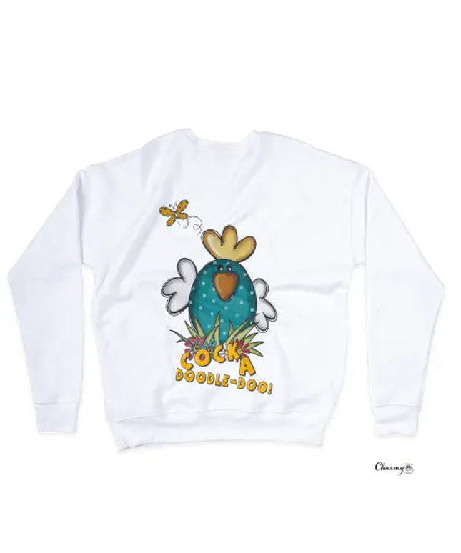 Sweat Branca Doodle - Doo - Bee my Gift