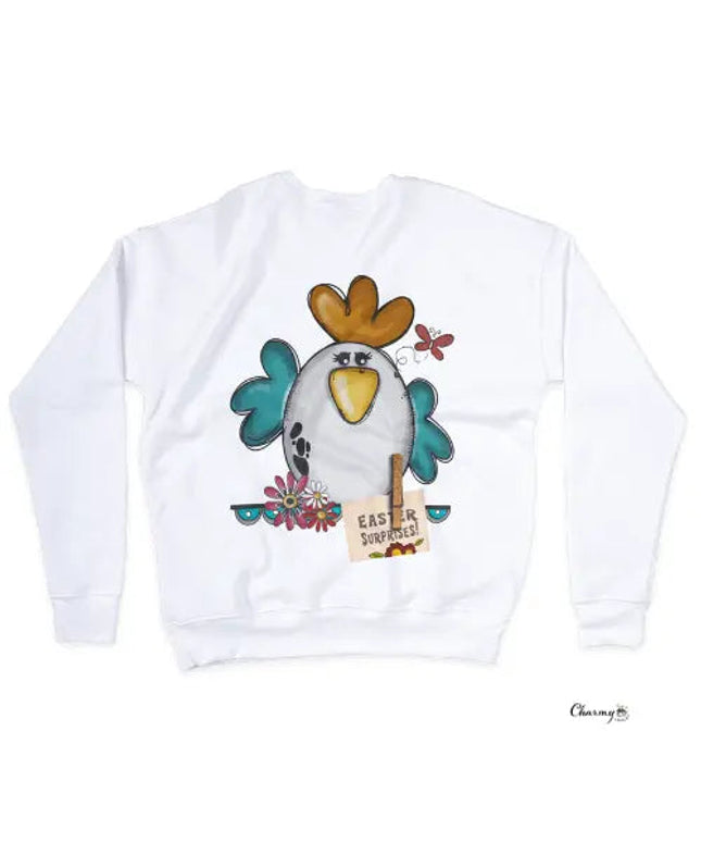 Sweat Branca Easter Surprise - Bee my Gift