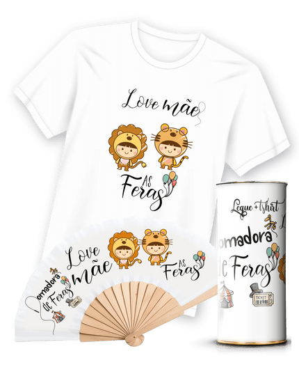 T-Shirt com Leque Mãe - Bee my Gift