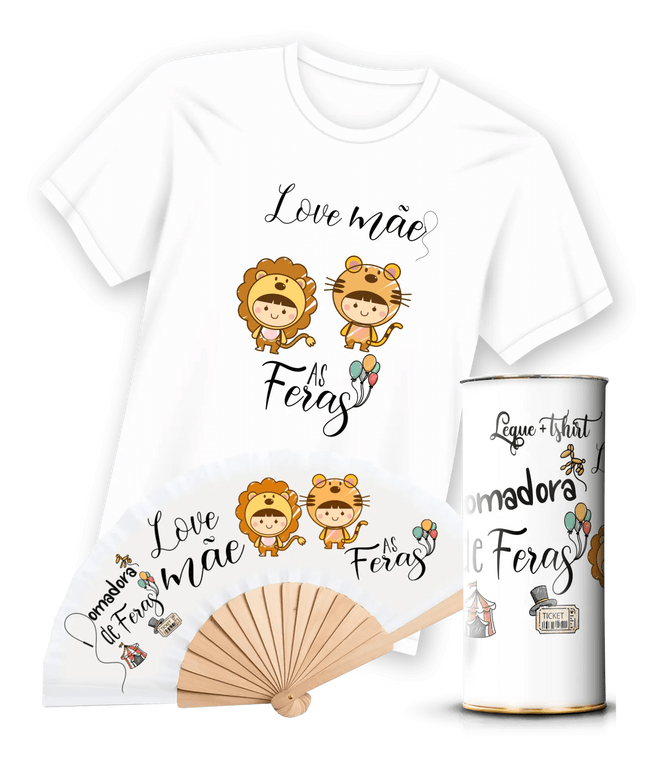T-Shirt com Leque Mãe - Bee my Gift