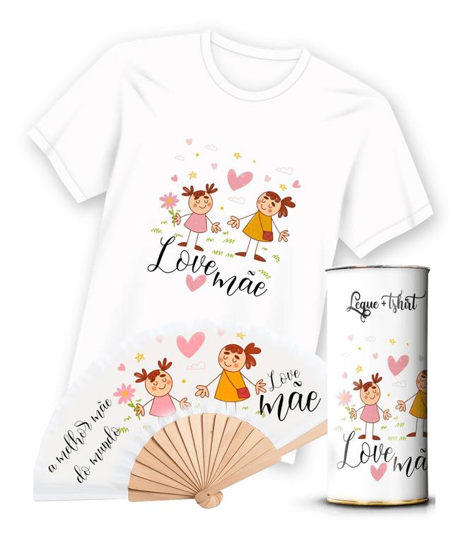 T-Shirt com Leque Mãe - Bee my Gift