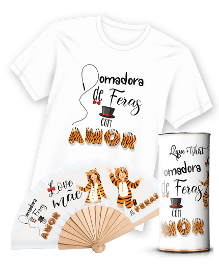 T-Shirt com Leque Mãe - Bee my Gift