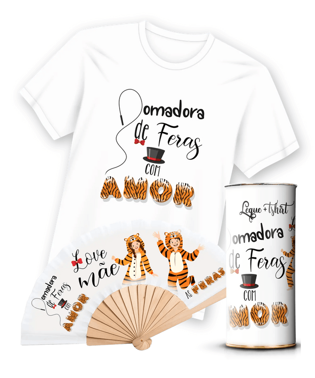 T-Shirt com Leque Mãe - Bee my Gift
