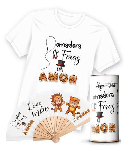 T-Shirt com Leque Mãe - Bee my Gift
