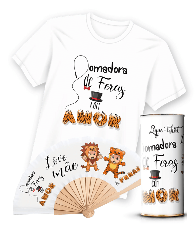 T-Shirt com Leque Mãe - Bee my Gift