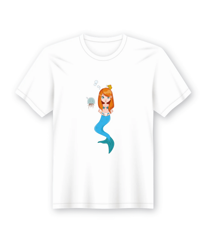T-Shirt em Lata A Pequena Sereia - Bee my Gift