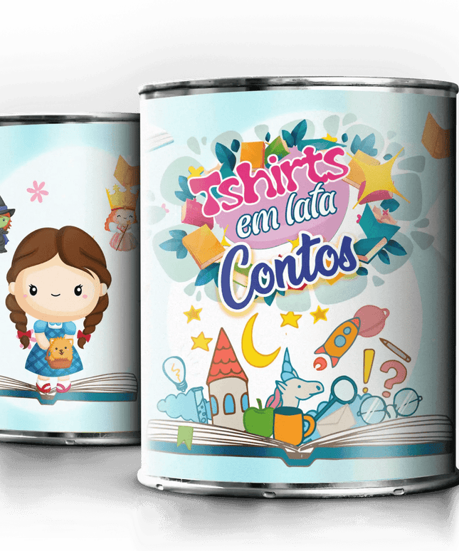 T-Shirt em Lata A Polegarzinha - Bee my Gift