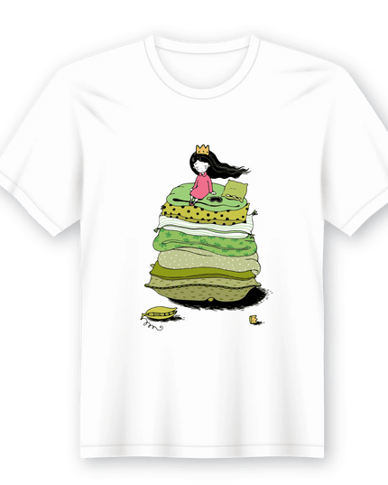 T-Shirt em Lata A Princesa e a Ervilha - Bee my Gift