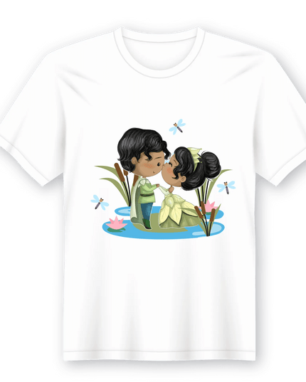 T-Shirt em Lata A Princesa e o Sapo - Bee my Gift