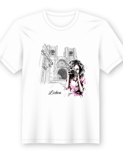 T-Shirt em Lata Distrito de Lisboa - Bee my Gift