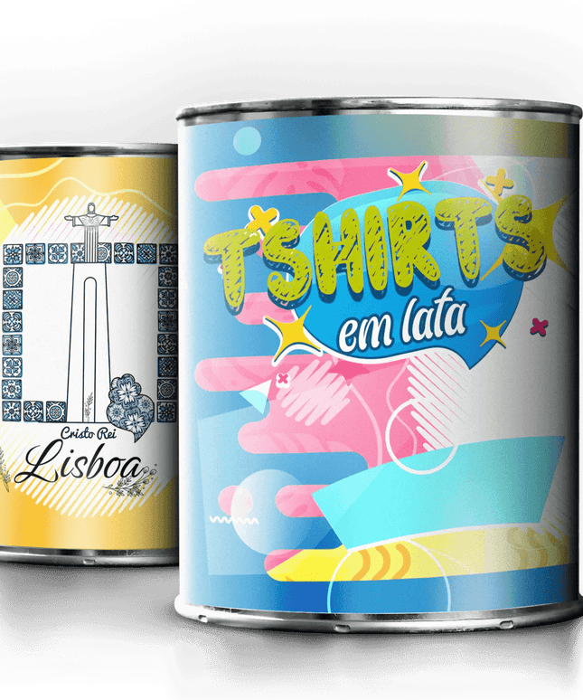 T-Shirt em Lata Distrito de Lisboa - Bee my Gift