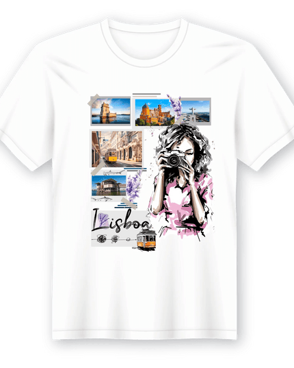 T-Shirt em Lata Distrito de Lisboa - Bee my Gift