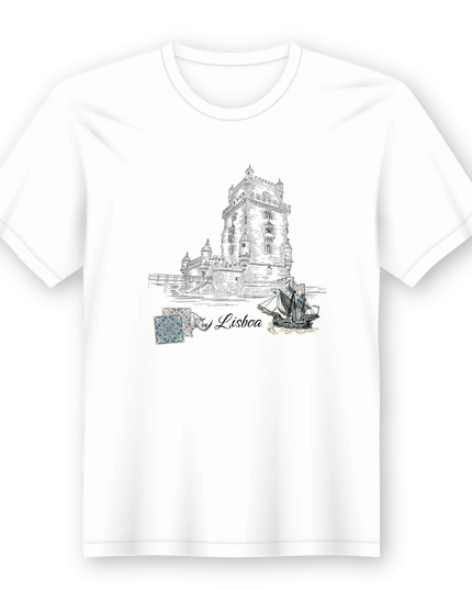 T-Shirt em Lata Distrito de Lisboa - Bee my Gift