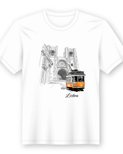 T-Shirt em Lata Distrito de Lisboa - Bee my Gift