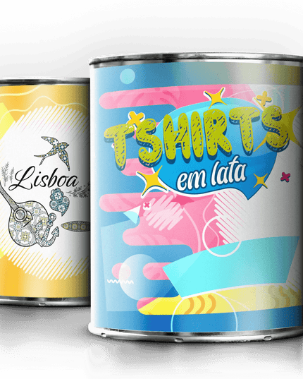 T-Shirt em Lata Distrito de Lisboa - Bee my Gift