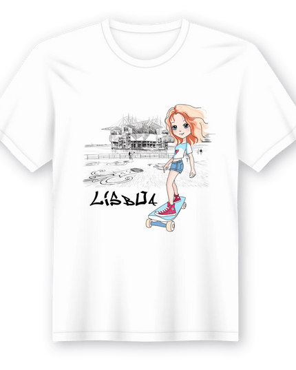 T-Shirt em Lata Distrito de Lisboa - Bee my Gift