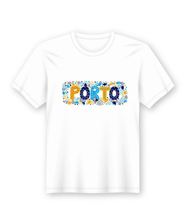 T-Shirt em Lata Distrito do Porto - Bee my Gift