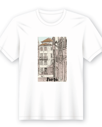 T-Shirt em Lata Distrito do Porto - Bee my Gift