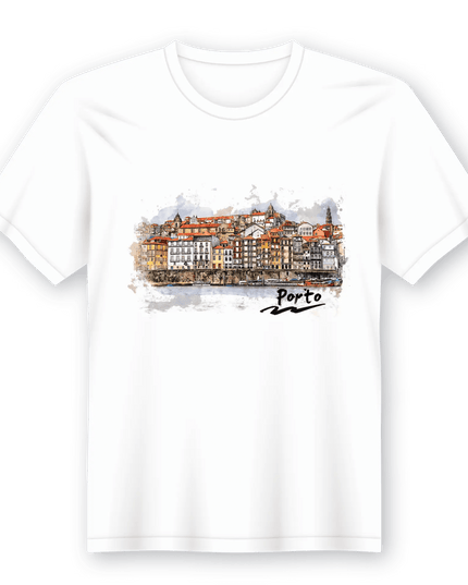 T-Shirt em Lata Distrito do Porto - Bee my Gift