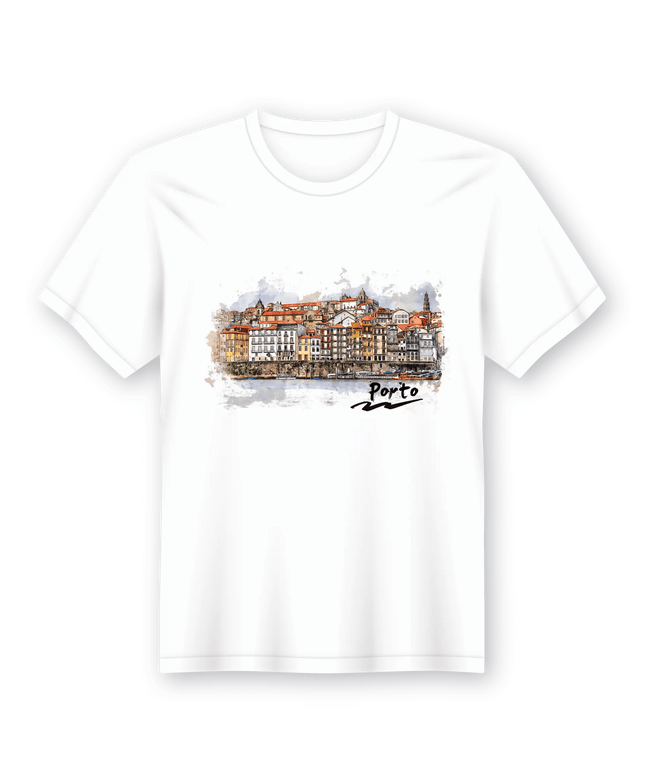 T-Shirt em Lata Distrito do Porto - Bee my Gift