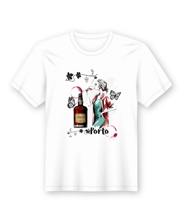 T-Shirt em Lata Distrito do Porto - Bee my Gift