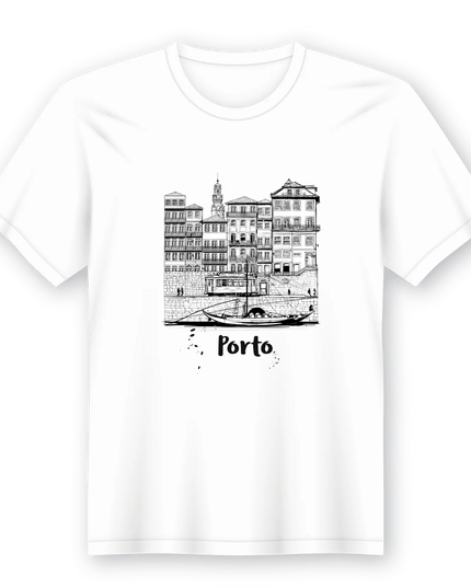 T-Shirt em Lata Distrito do Porto - Bee my Gift
