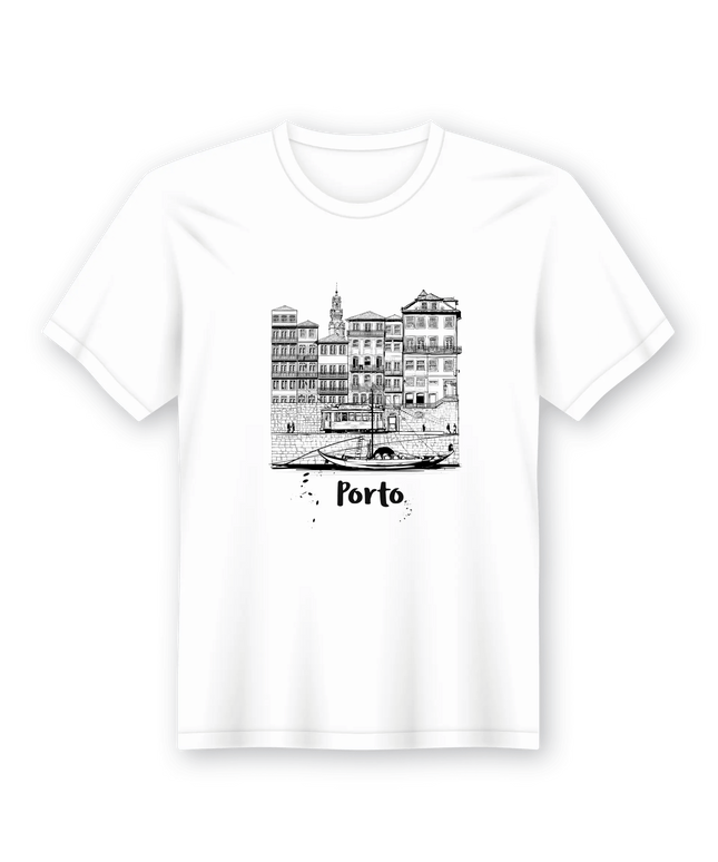 T-Shirt em Lata Distrito do Porto - Bee my Gift