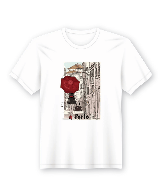 T-Shirt em Lata Distrito do Porto - Bee my Gift