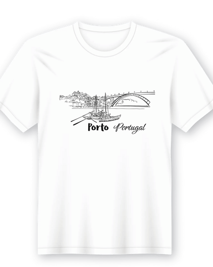 T-Shirt em Lata Distrito do Porto - Bee my Gift