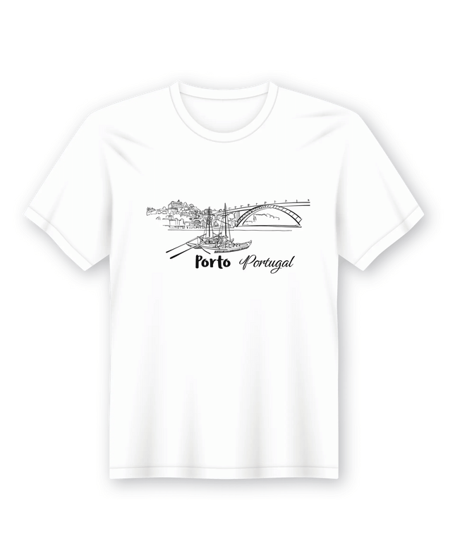 T-Shirt em Lata Distrito do Porto - Bee my Gift