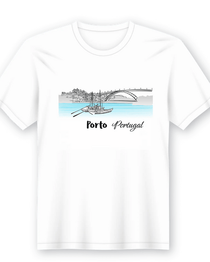 T-Shirt em Lata Distrito do Porto - Bee my Gift