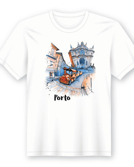T-Shirt em Lata Distrito do Porto - Bee my Gift
