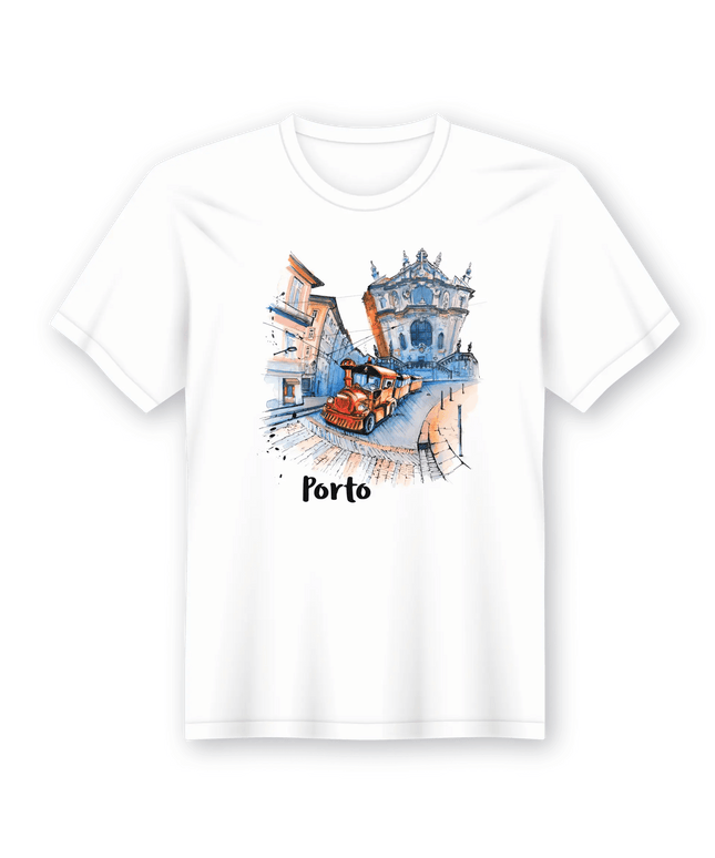 T-Shirt em Lata Distrito do Porto - Bee my Gift