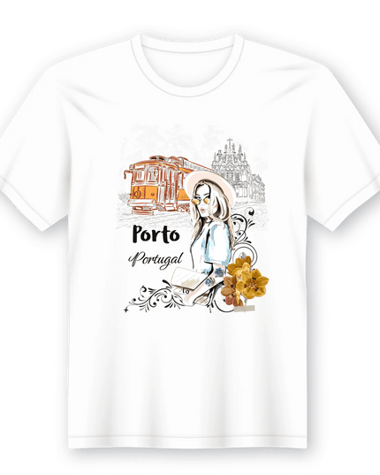 T-Shirt em Lata Distrito Porto - Bee my Gift