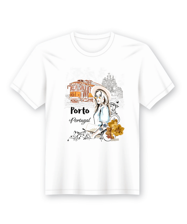 T-Shirt em Lata Distrito Porto - Bee my Gift
